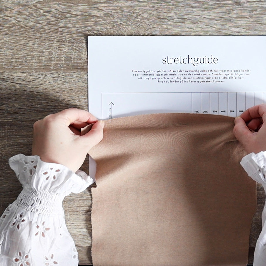 Stretchguide – Hur vet man vilket tyg man kan använda till vilket projekt?