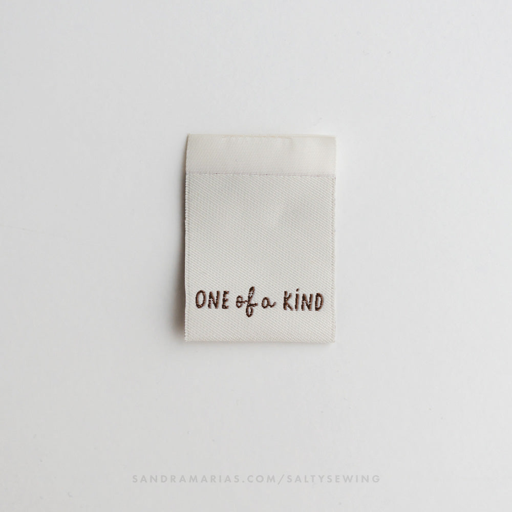 Woven label - One of a Kind