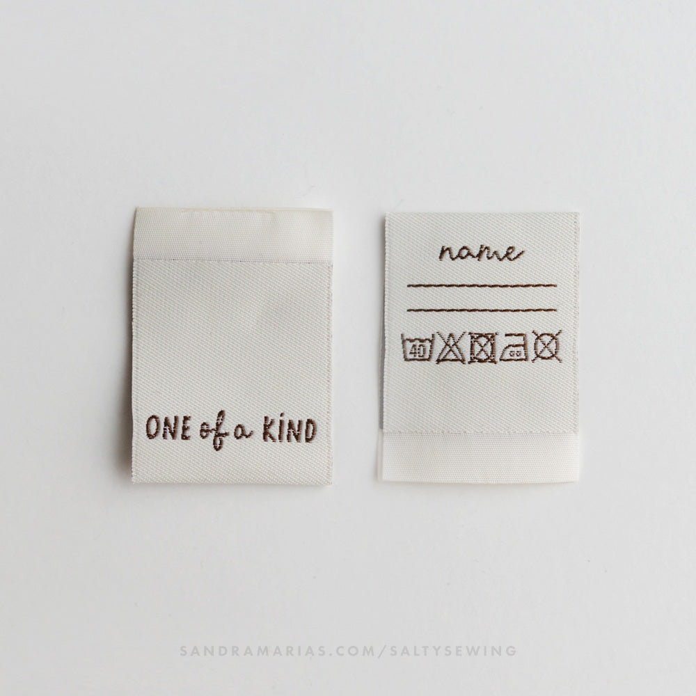 Woven label - One of a Kind