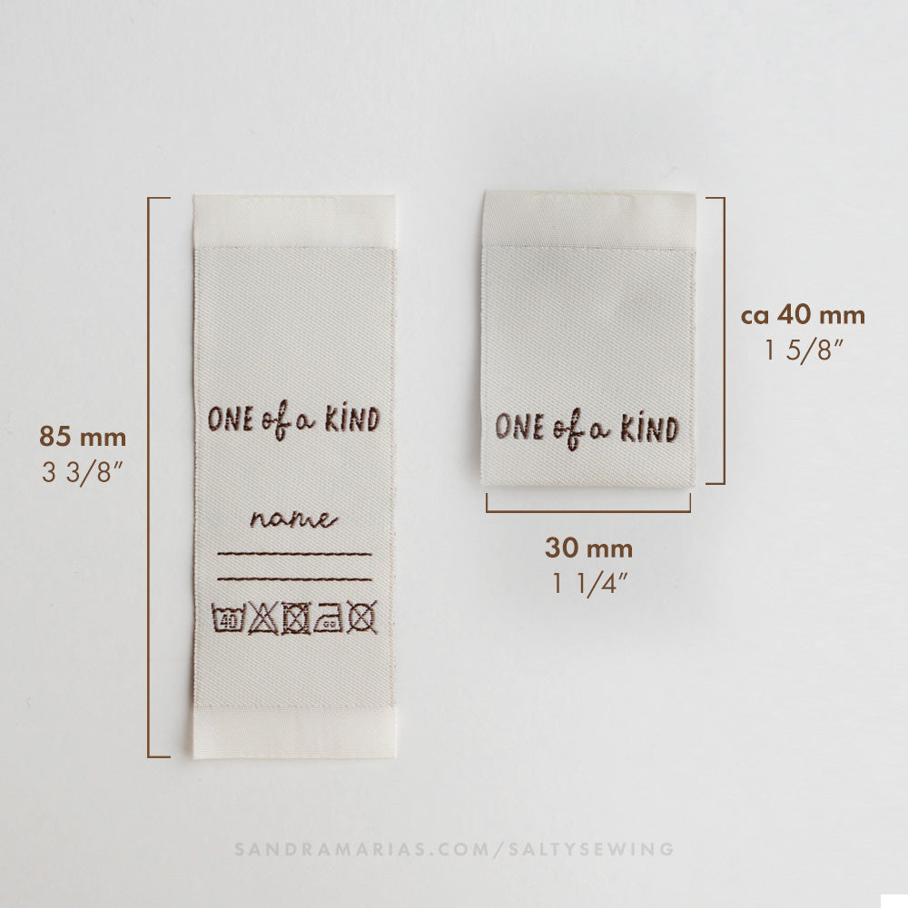 Woven label - One of a Kind