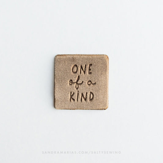 Sewing Label - One of a Kind 4-pack